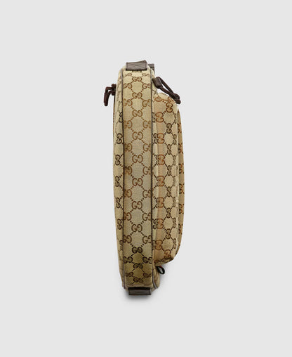 Sac à bandoulière en toile GG grand format